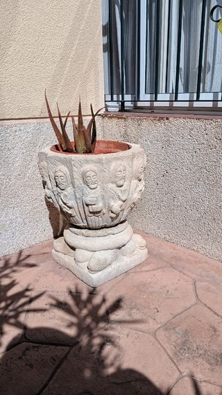 Macetero piedra - Decorativo