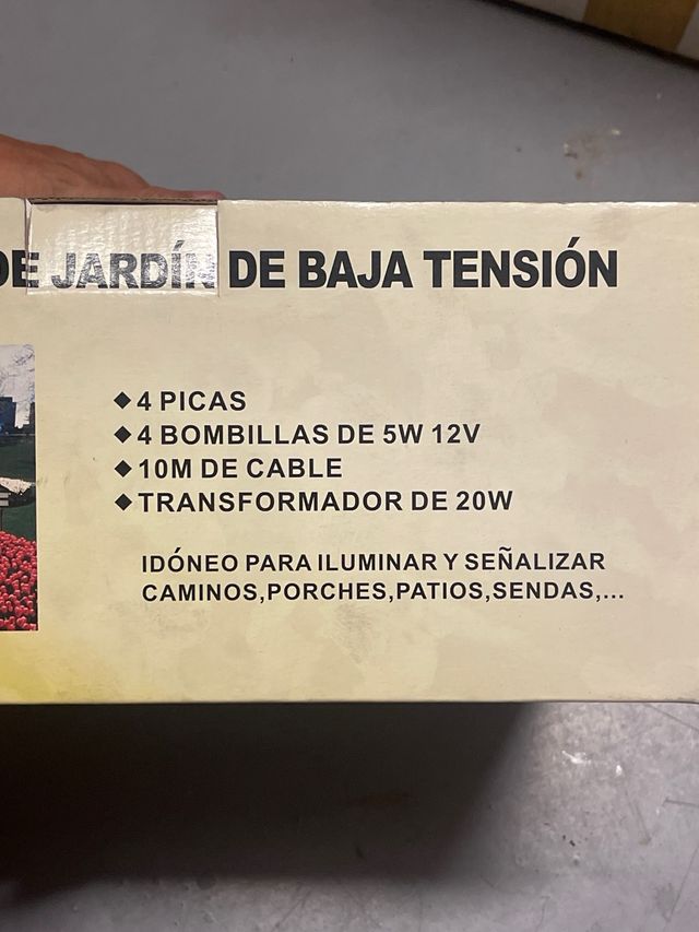 4 picas jardín metalicas negras