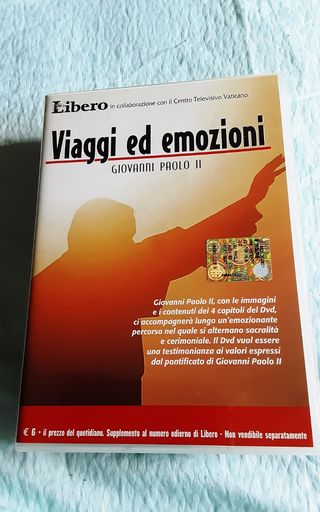 4 DVD Papa Giovanni Paolo II