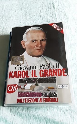 4 DVD Papa Giovanni Paolo II