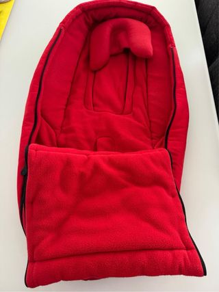 Saco Bugaboo Bee rojo