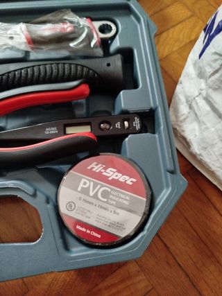 Maletín herramientas bricolaje Hi-Spec
