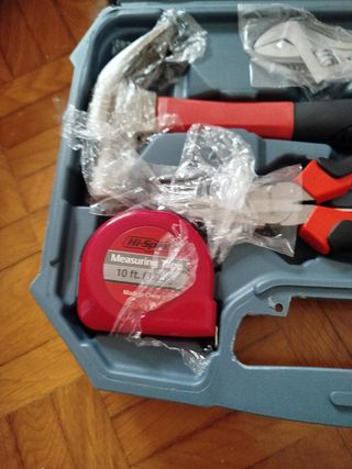 Maletín herramientas bricolaje Hi-Spec