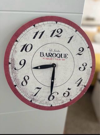 Reloj Pared Vintage Barroco