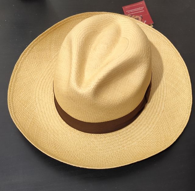 Sombrero Panamá Original Homero Ortega. Sin uso