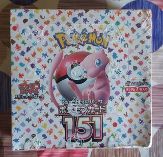 Caja Booster Pokemon 151 Japón / Leer Descripción