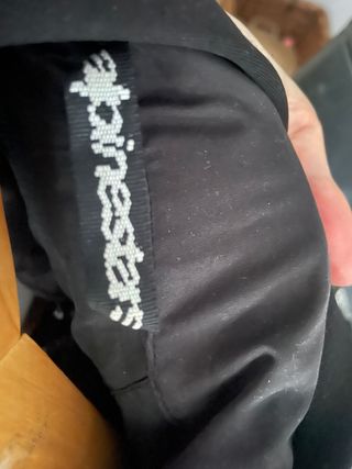 Chaqueta moto Alpinestars roja-negra doble forro