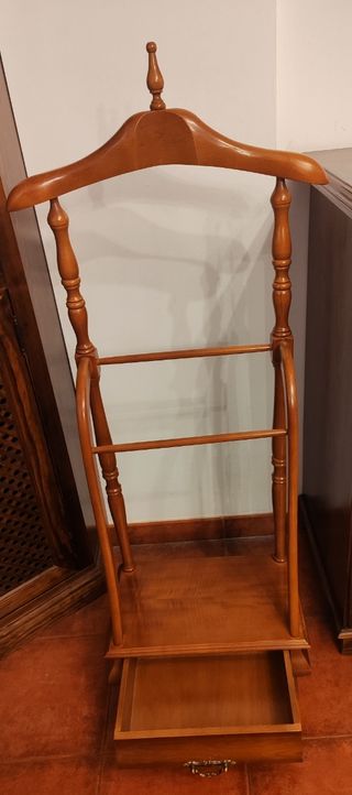 Galán de noche madera antiguo