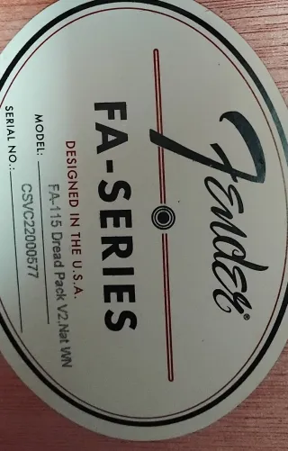 Guitarra acústica Fender