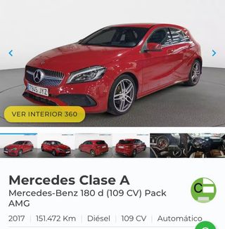 Mercedes-Benz Clase A Pack AMG 2017