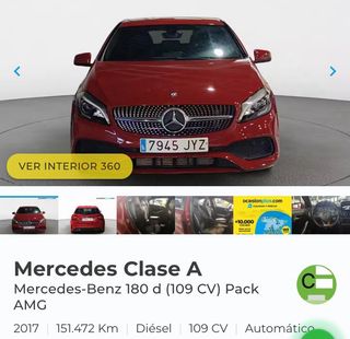 Mercedes-Benz Clase A Pack AMG 2017