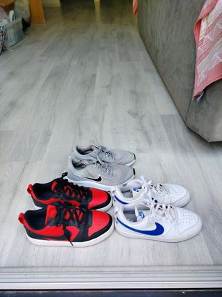 3 Zapatillas Nike - Deportivas