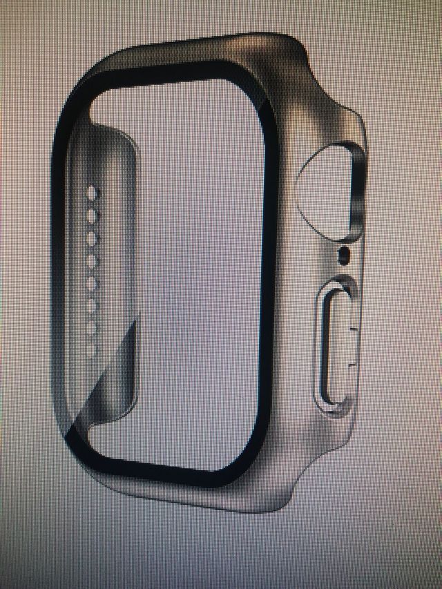 Cristal Templado + Funda Apple Watch 44mm 4 5 6 SE