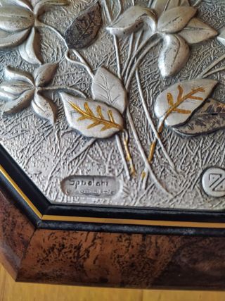 Joyero italiano vintage-Plata de ley