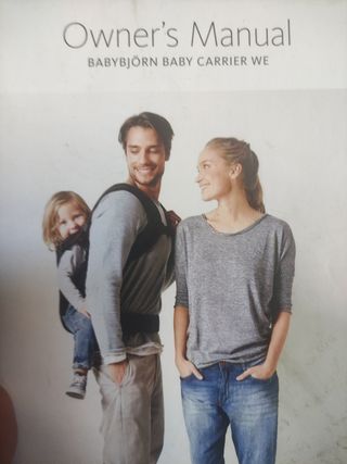 Mochila portabebés Babybjörn WE