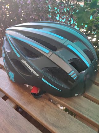 Casco bici Shoei negro-azul