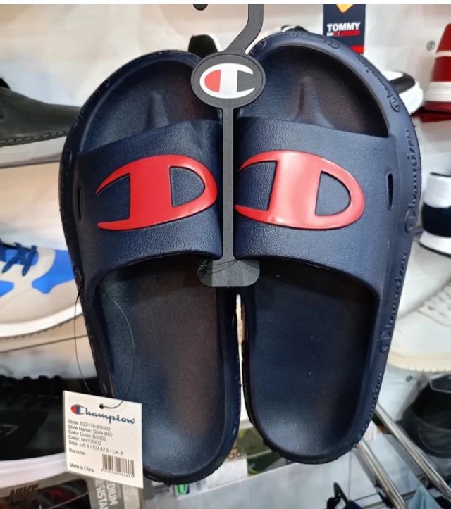 Chanclas Champion 40- Azul/Rojo