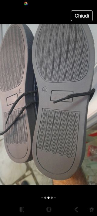 Scarpe sportive classiche Grigie N40