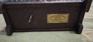 Antica cassapanca inglese in legno