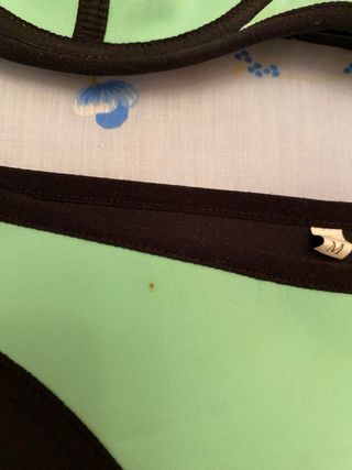 Bikini neopreno - Turquesa & Negro