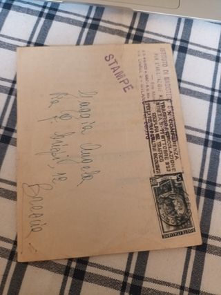 Francobollo 5 lire Italia 1953