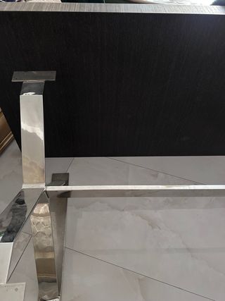 Mesa moderna metal y madera