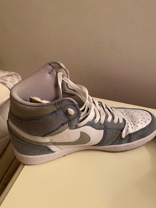 Jordan 1 High - Scarpe Blu Grigie