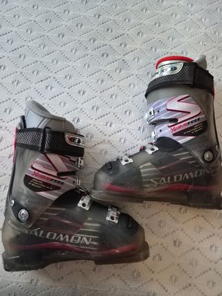 Botas Salomon Esquí - Gris/Rojo