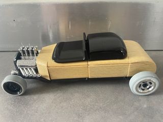 2 Hot Rod in Legno - Modellini