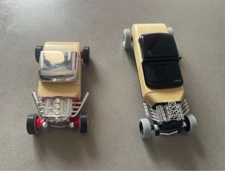 2 Hot Rod in Legno - Modellini
