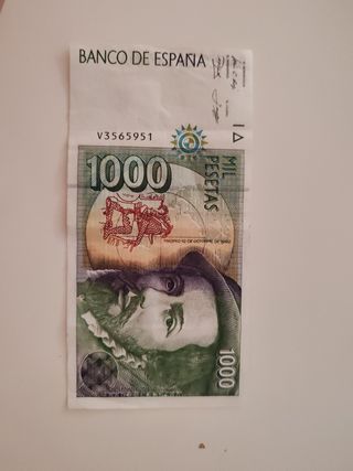 Billete 1000 Pesetas España 1992