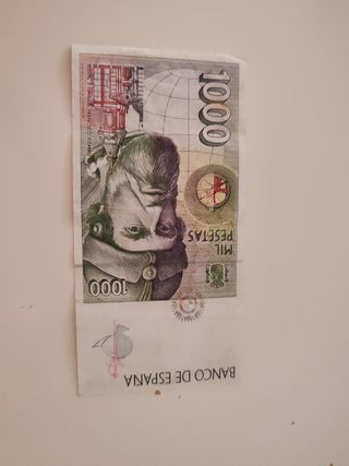 Billete 1000 Pesetas España 1992