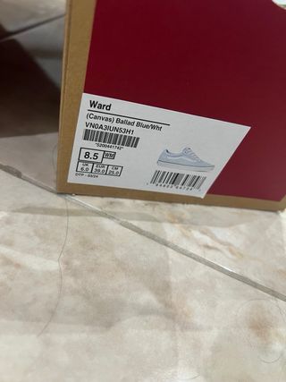 Zapatillas Vans Azul Claro