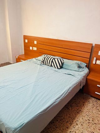 Dormitorio matrimonio madera