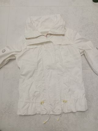 Chaqueta blanca mujer