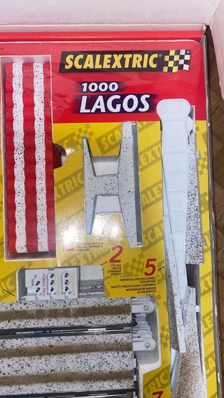 Scalextric Lagos 1000: circuito nieve