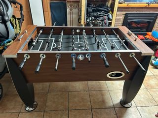 Futbolín de madera