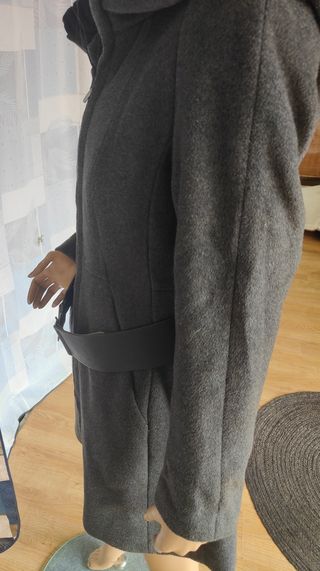 Abrigo ZARA gris mujer talla M