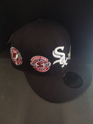 Gorra New Era 59Fifty negra Sox
Talla 7.1/4