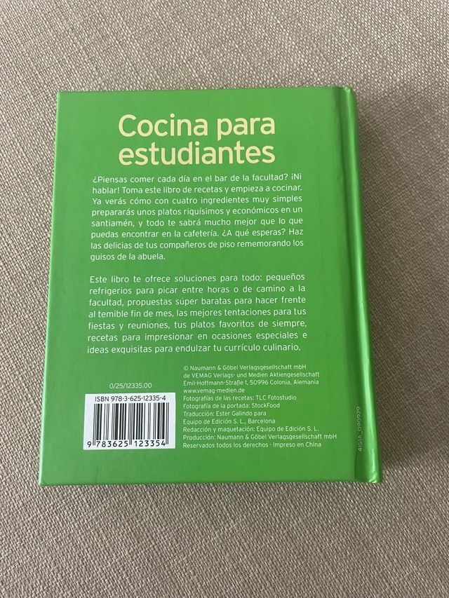 Cocina para estudiantes (Mini libros de cocina)...