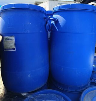 Barril azul almacenamiento 50-60L