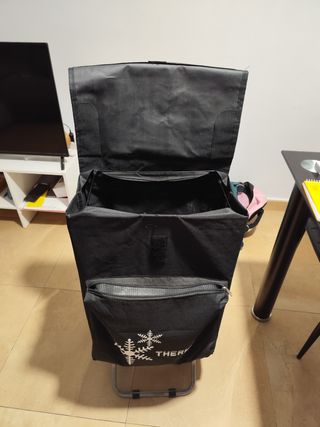 Carrito compra plegable 