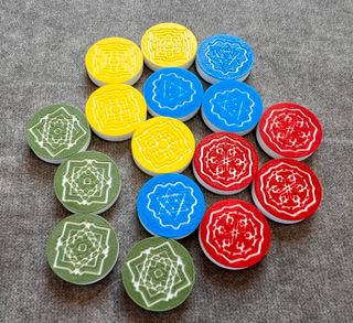 Tokens y dados Earthborne Ranger