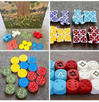Tokens y dados Earthborne Ranger