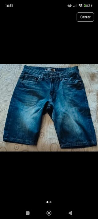 Shorts vaqueros Inside - Azul