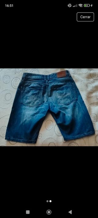 Shorts vaqueros Inside - Azul