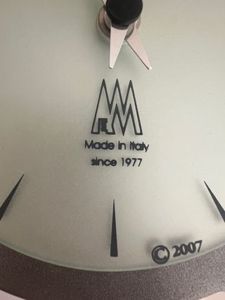 Reloj Pared Avioneta Metal. VIADURINI TIME DESIGN.