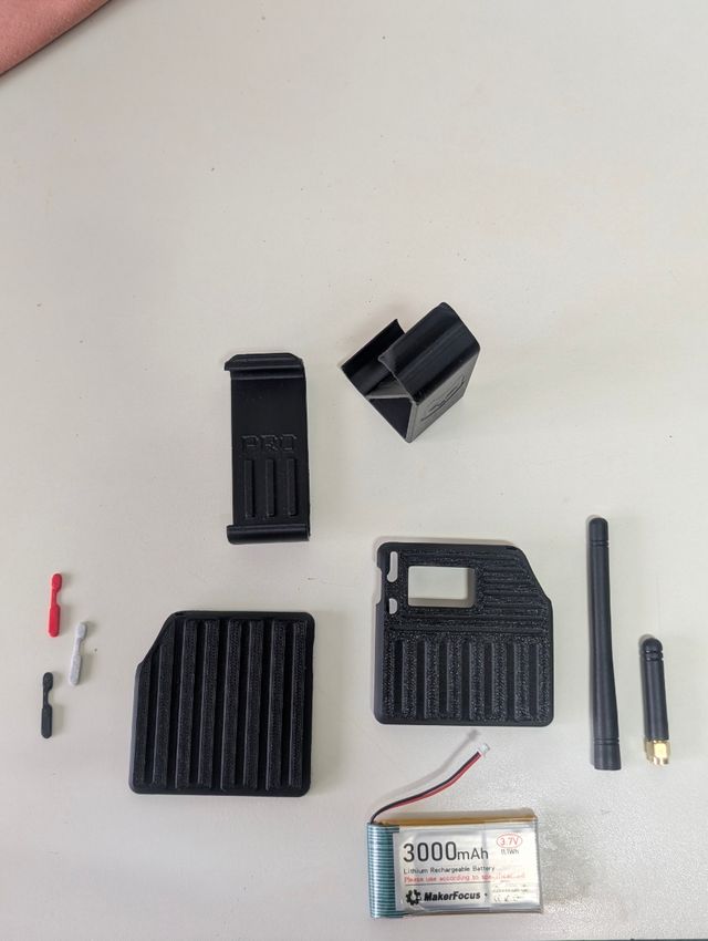 Caja 3D para Heltec T114 + Batería + Antenas