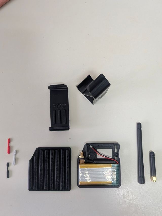 Caja 3D para Heltec T114 + Batería + Antenas