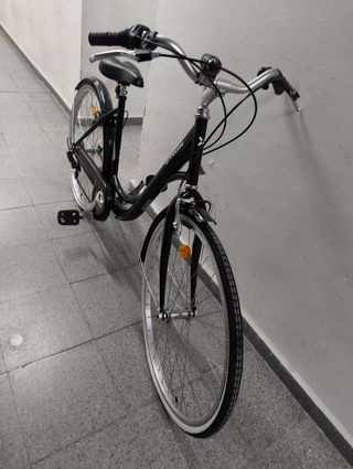 Bicicleta paseo Btwin Elops 100